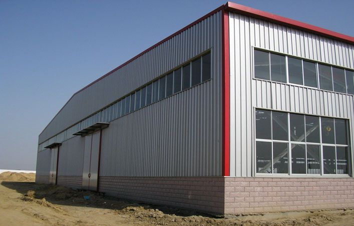 Steel structure warehouse