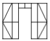 Cold-formed Steel Frame Wall Frame