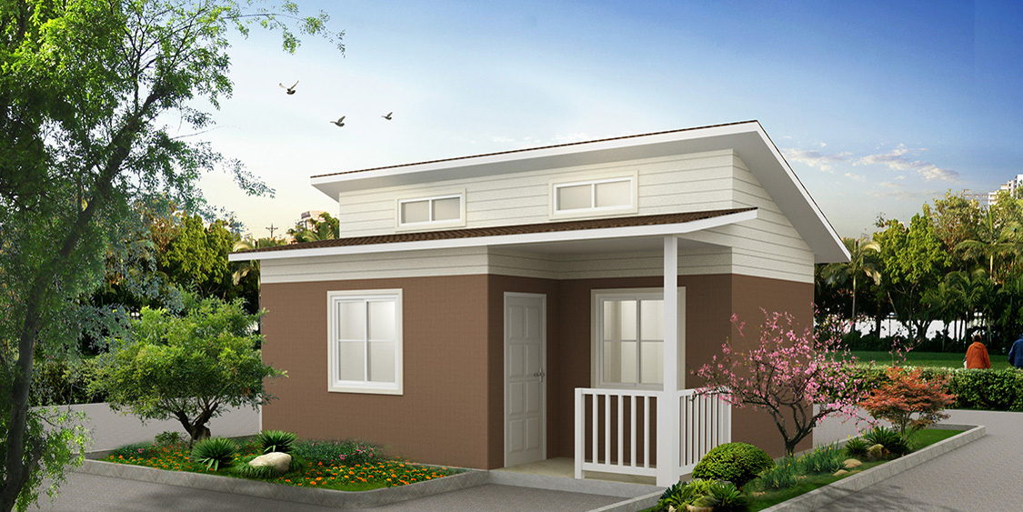 Cheap cement foam house