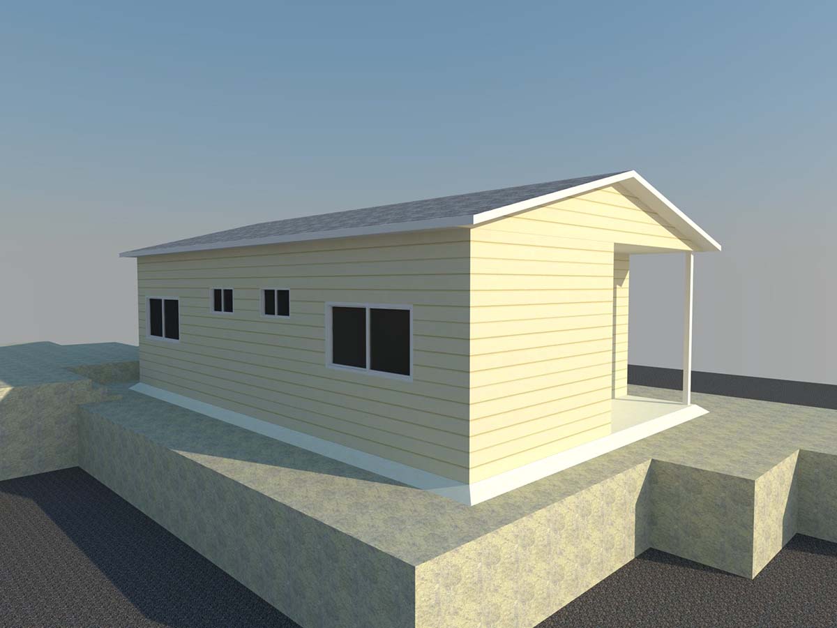 Fast easy assemble cheap prefab house