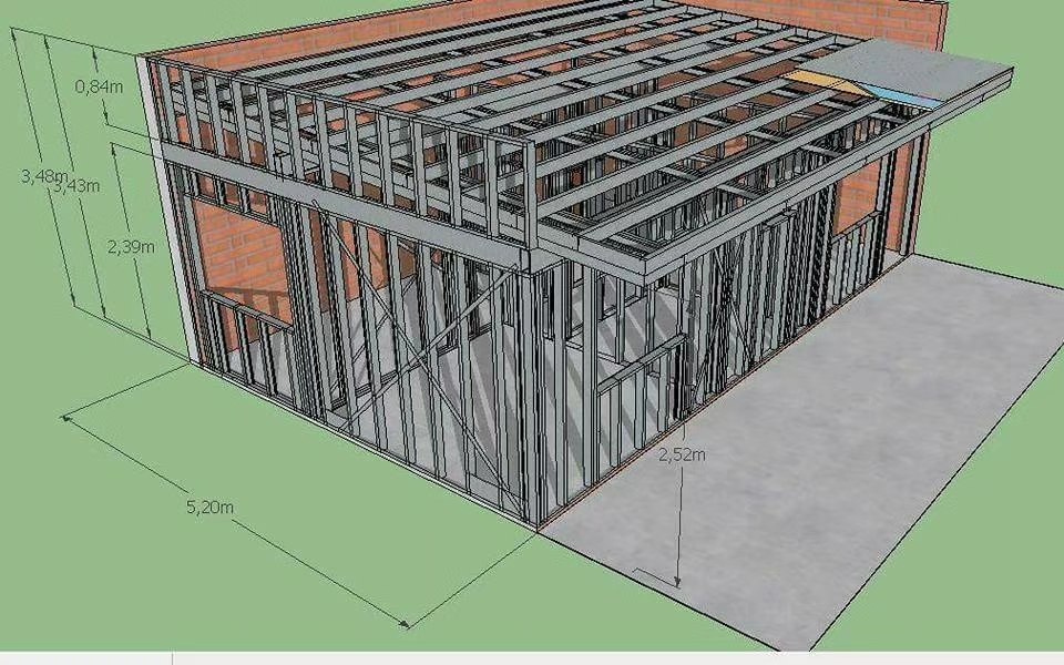 Addition and Extensions Wall or Roof truss