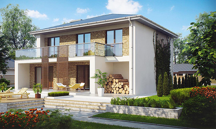 Two storeys modern luxury villa