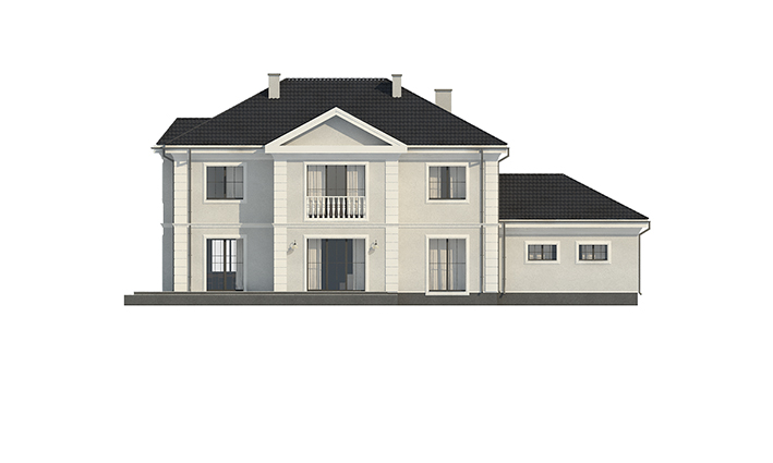 Modern style luxury villa house